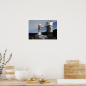 Russisch Soyuz en Progress-ruimtevaartuigen Poster (Keuken)