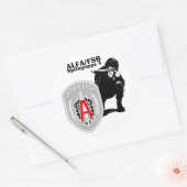 Russisch Speznas ALFA Antiterreurgroep Sticker (Envelop)