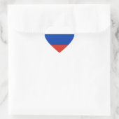 Russisch Sticker van het Vlaggenhart (Tas)