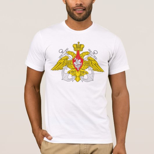 Russisch T-shirt voor de marine (Voorkant)