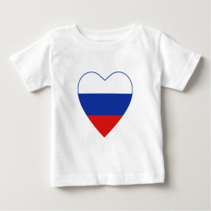 Russisch Vlaggenhoofd T-shirt