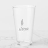 Russisch voetbal glas (Achterkant)
