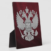 Russisch wapen fotoplaat (Zijkant)