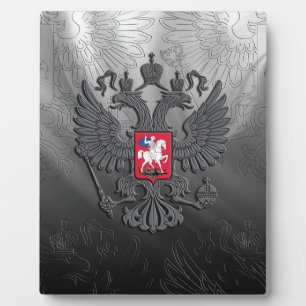 Russisch wapen fotoplaat