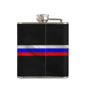 Russisch wapenschild heupfles (Achterkant)