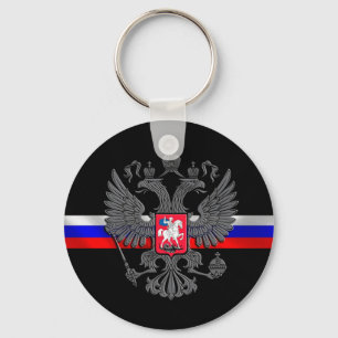 Russisch wapenschild sleutelhanger