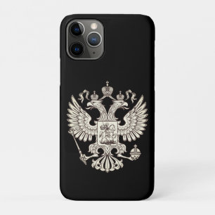 Russisch wapenschild - witte versie iPhone 11 pro hoesje