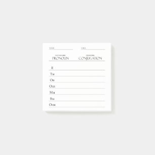 Russisch   Werkwoorden Vervoeging Praktijk Post-it® Notes