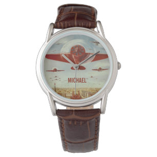 Russische aangepaste monogram voor de luchtvaart Horloge