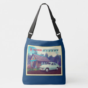 Russische auto en Dacha Crossbody Tas
