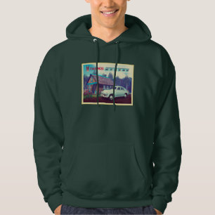 Russische auto en Dacha Hoodie