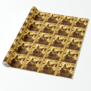  Russische blauwe kat Cadeaupapier