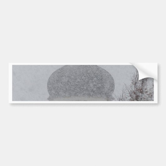 Russische blizzard bumpersticker (Voorkant)