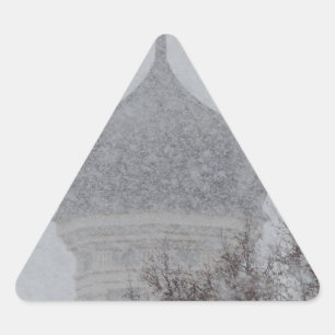 Russische blizzard driehoek sticker