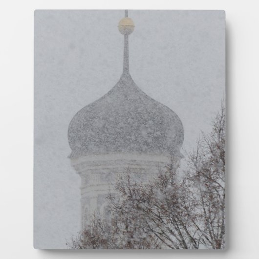 Russische blizzard fotoplaat (Voorkant)