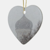 Russische blizzard keramisch ornament (Links)