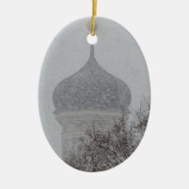 Russische blizzard keramisch ornament