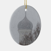 Russische blizzard keramisch ornament (Rechts)