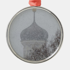 Russische blizzard metalen ornament