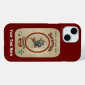 Russische Bogatyr Beer Hoesje-Mate iPhone Case (Achterkant (horizontaal))