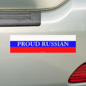 Russische Bumpersticker (Op auto)