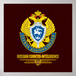 Russische contraspionage poster