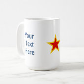 Russische Cruiser Aurora Koffiemok (Voorkant links)