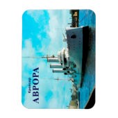 Russische Cruiser Aurora Magneet (Verticaal)