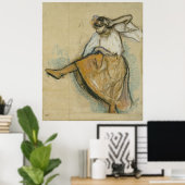 Russische danser Edgar Degas Poster (Thuiskantoor)