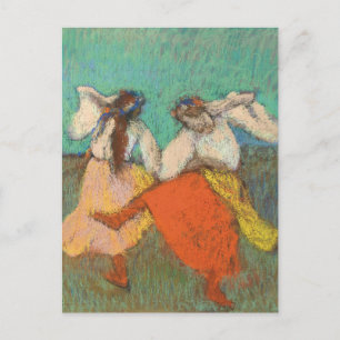 Russische dansers Edgar Degas Briefkaart