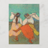 Russische dansers Edgar Degas Briefkaart (Voorkant)