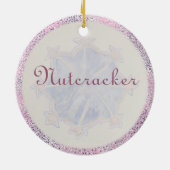 Russische dansstof Nutkraker Character Keramisch Ornament (Achterkant)