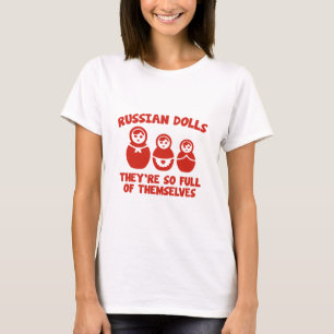Russische dollars. Ze zijn zo vol van zichzelf. T-shirt