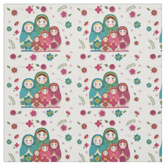 Russische Dolls Fabric Stof