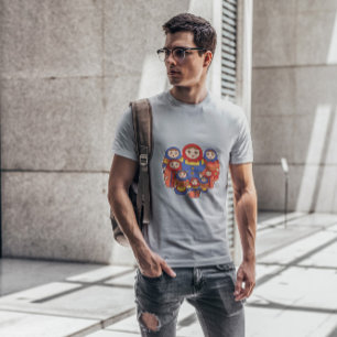Russische Dolls Matryoshka T-shirt