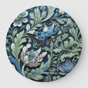 Russische etnische en  print grote klok