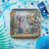 RUSSISCHE FAIRYTALE "BABA JAGA" PAPIEREN BORDJE (Feest)