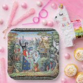 RUSSISCHE FAIRYTALE "BABA JAGA" PAPIEREN BORDJE (Feest)