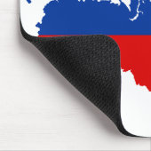 RUSSISCHE FEDERATIE - RUSLAND/VLAG/KAART/KLEUREN MUISMAT (Hoek)