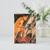Russische film Poster Russische avant Garde Print Briefkaart (Staand voorkant)