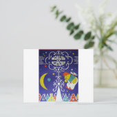 Russische filmmaker "Malysh i Karlson" Briefkaart (Staand voorkant)