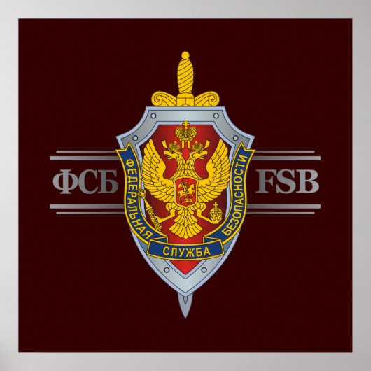 Russische FSB Poster (Voorkant)