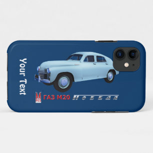 Russische GAZ M20 Sedan iPhone 11 Hoesje