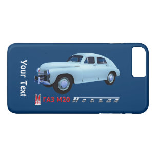 Russische GAZ M20 Sedan iPhone 8 Plus / 7 Plus Hoesje