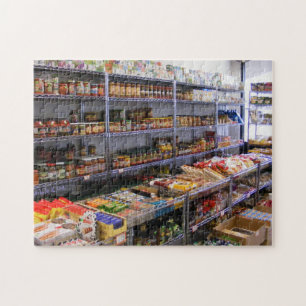 Russische Grocery Jars Jigzaag Legpuzzel
