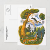 Russische illustraties, Aesop's fabels 10 Briefkaart (Voorkant / Achterkant)