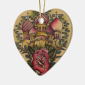 Russische kerk keramisch ornament (Links)