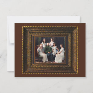 Russische Koninklijke Martelaars Romanov Martyred Briefkaart