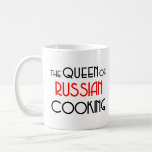 russische kookkoningin koffiemok