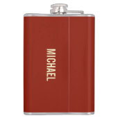 Russische luchtvaartpropagandaklas Heupfles (Achterkant)